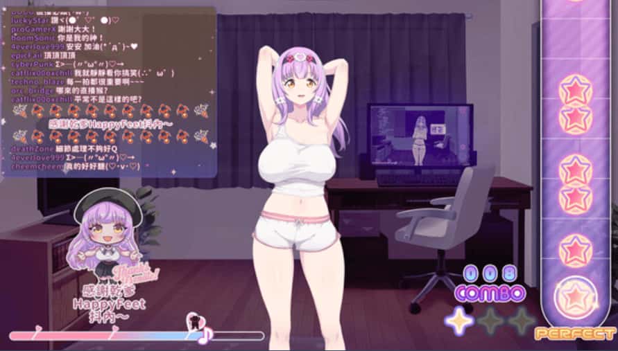 甜蜜魅魔之家 Sweet Succubus Home 情人节全息投影